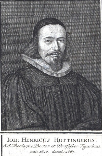 HOTTINGER, JOHANN HEINRICH (1620-1667)