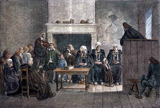 Reunión secreta de hugonotes