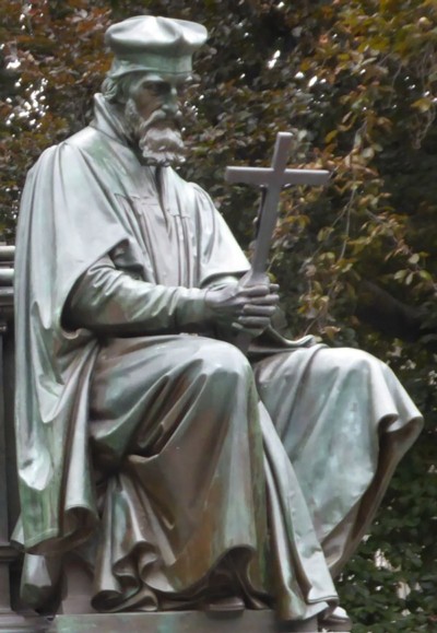 Estatua de Jan Hus en WormsFotografía de Wenceslao Calvo