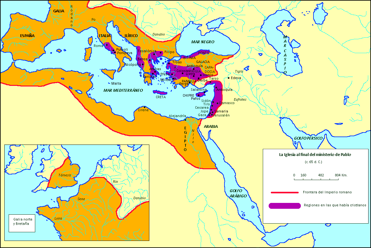 La Iglesia al final del ministerio de Pablo