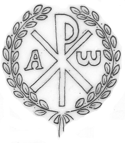 Inscripción de la catacumba de San Calixto. Roma