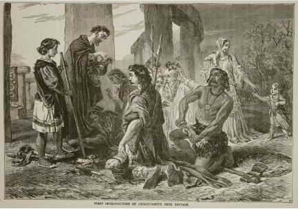 ANGLO-SAJONES, CONVERSIÓN DE LOS