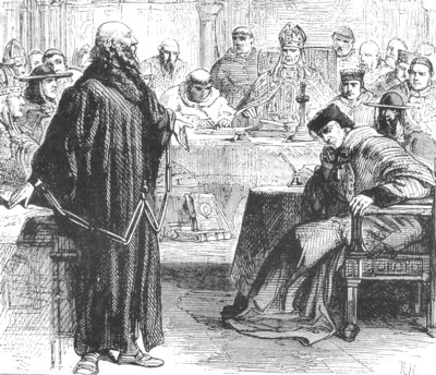 Jerónimo de Praga ante los inquisidores