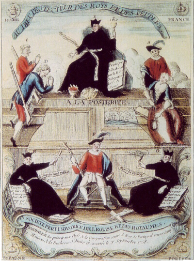 Expulsión de los jesuitas de Portugal, Biblioteca Nacional de París