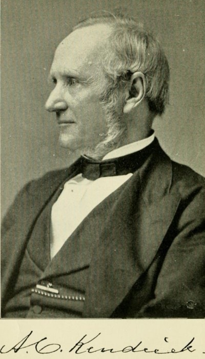 KENDRICK, ASAHEL CLARK (1809-1895)