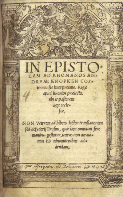 KNOPKEN, ANDREAS (c. 1493-1539)