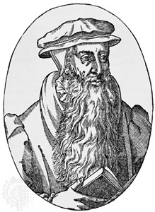John Knox, grabado de T. Beza, 1580