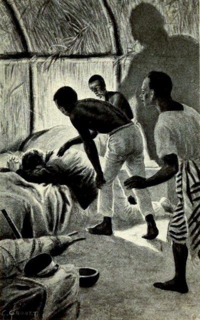 David Livingstone hallado muerto de rodillas