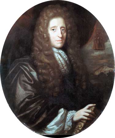 John Locke, óleo sobre lienzo de Herman Verelst, 1689; National Portrait Gallery, Londres