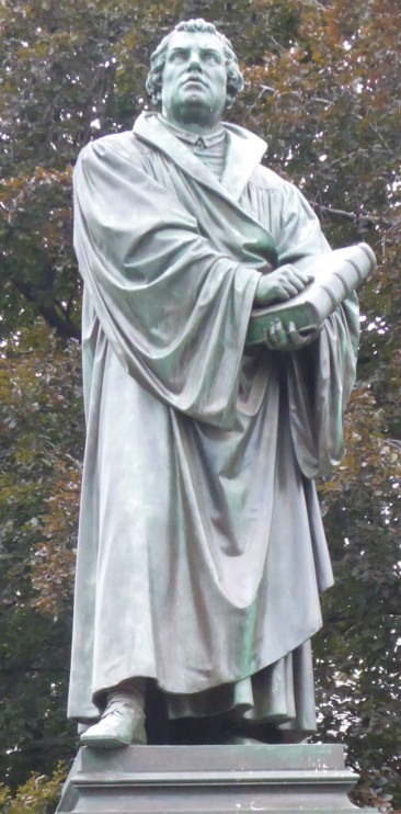 Estatua de Martín Lutero en WormsFotografía de Wenceslao Calvo