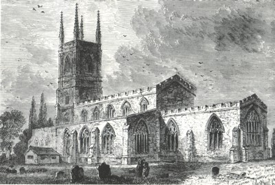 La iglesia en Lutterworth