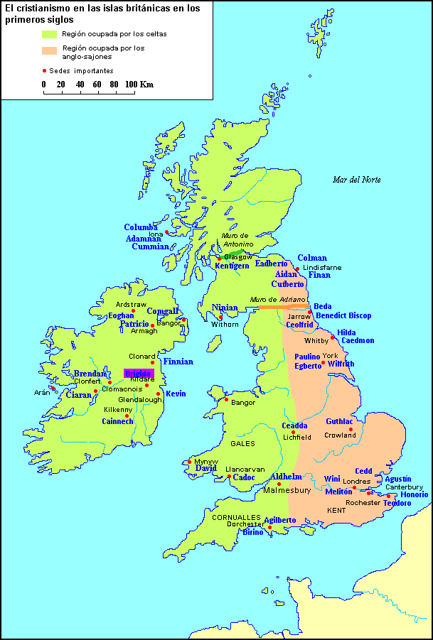 BRÍGIDA DE KILDARE (c. 453-523)