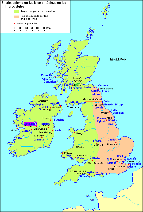 BRENDAN DE CLONFERT (484-577)