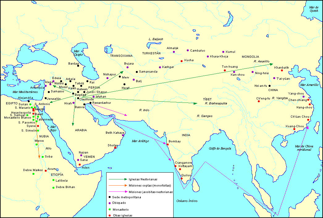 MISIONES DE LAS IGLESIAS ORIENTALES