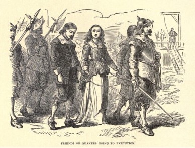 Mary Dyer camino de la ejecución