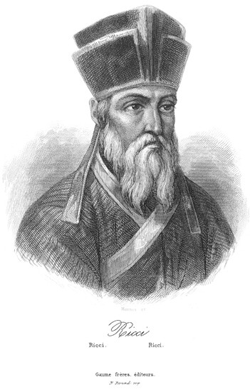 RICCI, MATTEO (1552-1610)