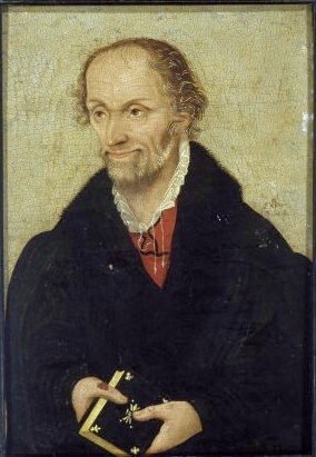 Philipp Melanchthon, por Lucas Cranach el Viejo