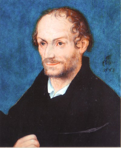 Philipp Melanchthon, por Lucas Cranach el Joven