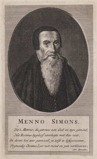 Menno Simons, por Jan Caspar Philips