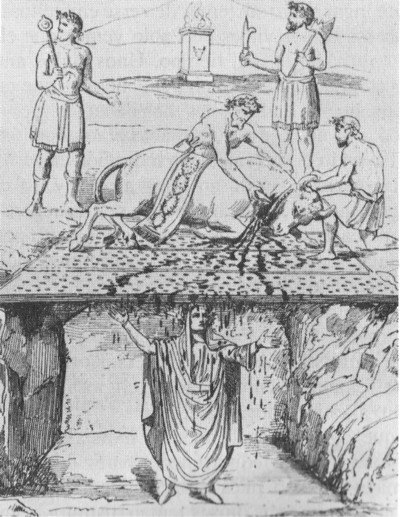 Representación de un misterio mitraísta