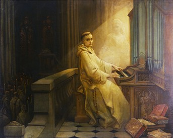 El sueño de un monje, de Gustavo Doré