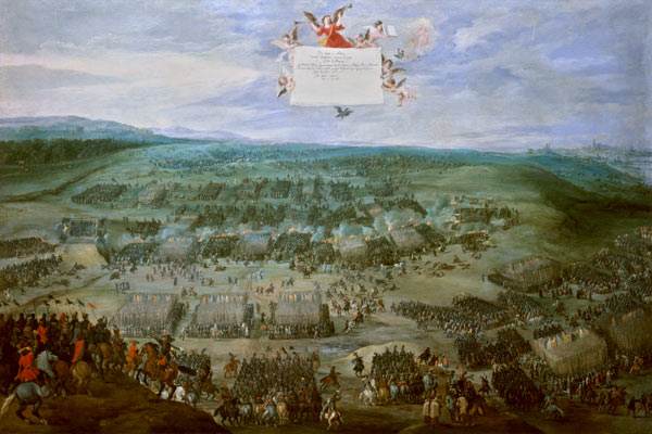 Batalla en la Montaña Blanca, por Pieter Snayers