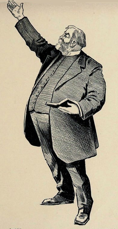 Dwight Lyman Moody predicando