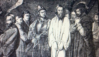 Thomas Müntzer capturado por las tropas imperiales