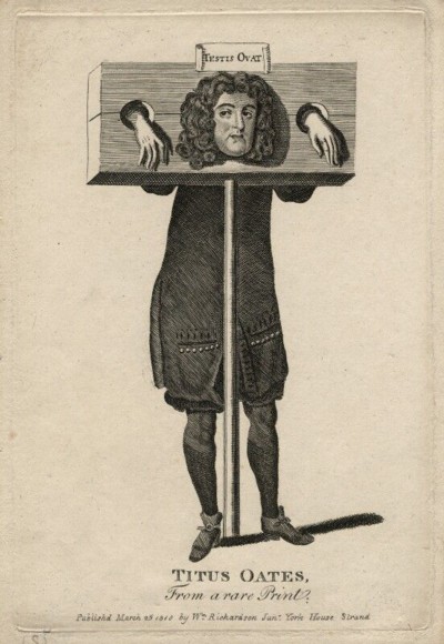 Titus Oates en la picota, por William RichardsonNational Portrait Gallery