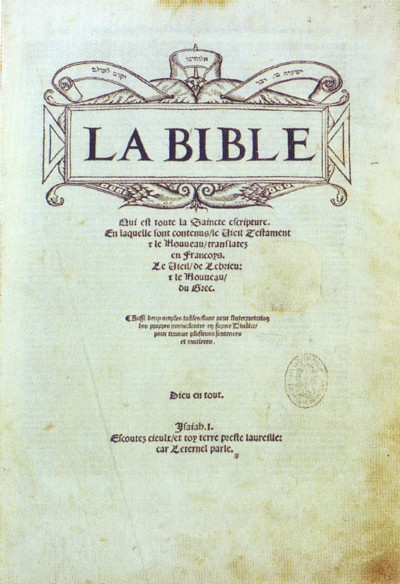 OLIVÉTAN, PIERRE ROBERT (c. 1506-1538)