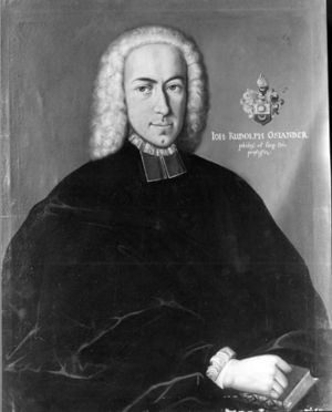 OSIANDER, JOHANN RUDOLF (1689-1725)