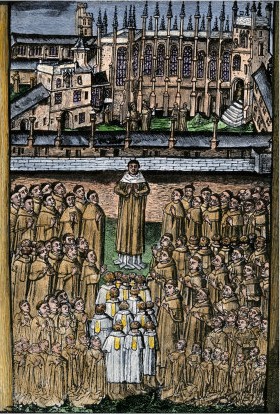New College, Oxford, y sus cien clérigos, c. 1453