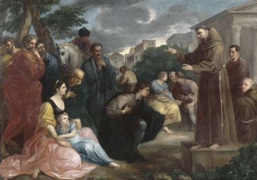 Antonio de Padua predicando, por Arnold de Vuez