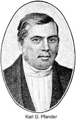 PFANDER, KARL GOTTLIEB (1803-1865)