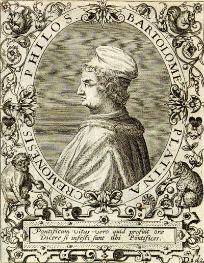 PLATINA, BARTOLOMEO (1421-1481)