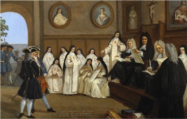 Interrogatorio a los internos de la abadía de Port-Royal