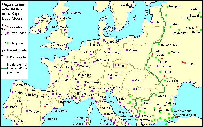 PRAGA, ARZOBISPADO DE