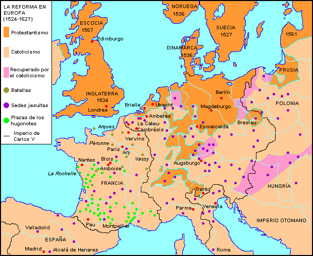 LA REFORMA EN EUROPA