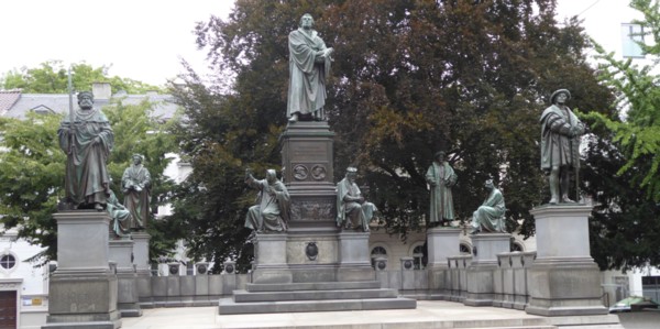 Monumento a la Reforma en Worms - Fotografía de Wenceslao Calvo