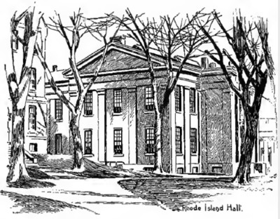 Rhode Island Hall en Brown University