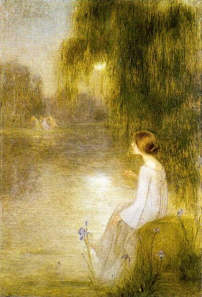 El rocío, óleo sobre lienzo de Adria Gual-Queralt.Museo de Arte Moderno, Barcelona