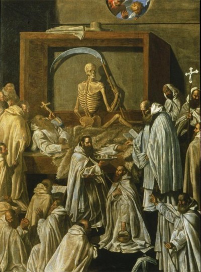 La muerte de San Romualdo