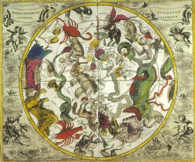 Harmonia Macrocosmica, de Andrea Cellarius, 1660. Ámsterdam