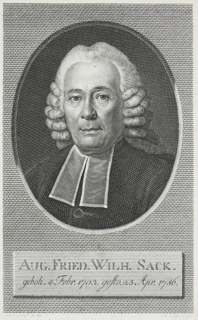 SACK, AUGUST FRIEDRICH WILHELM (1703-1786)