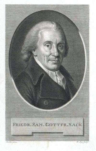SACK, FRIEDRICH SAMUEL GOTTFRIED (1738-1817)