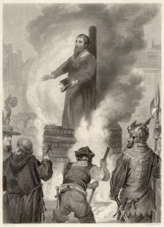 El lolardo W. Sawtrey quemado