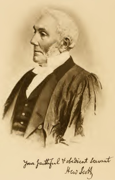 SCOTT, HEW (1791-1872)