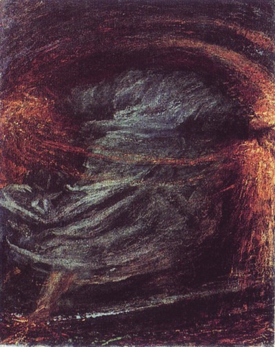 El sembrador del universo, óleo sobre lienzo deGeorge Frederick Watts. The Watts Gallery, Compton, Surrey