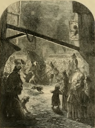 Regocijo en Londres por la ejecución de StraffordIlustración de Cassell's Illustrated History of England