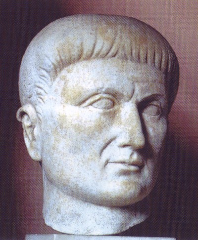 Busto de Tiberio, Museo arqueológico de Estambul